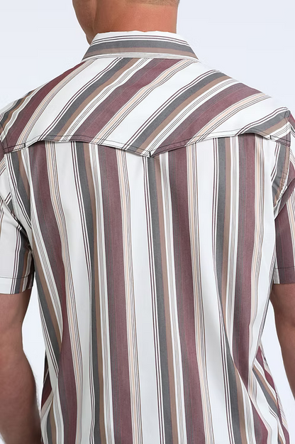 Mens Short Sleeve Western