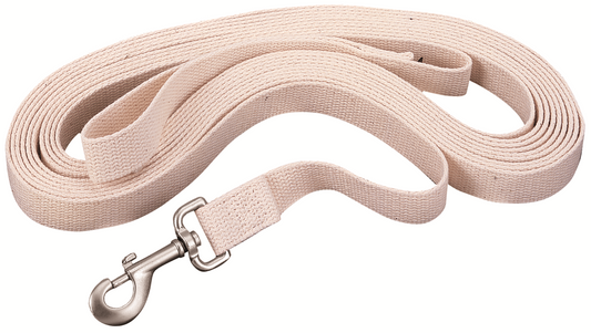 Flat Cotton Lunge Line with Snap