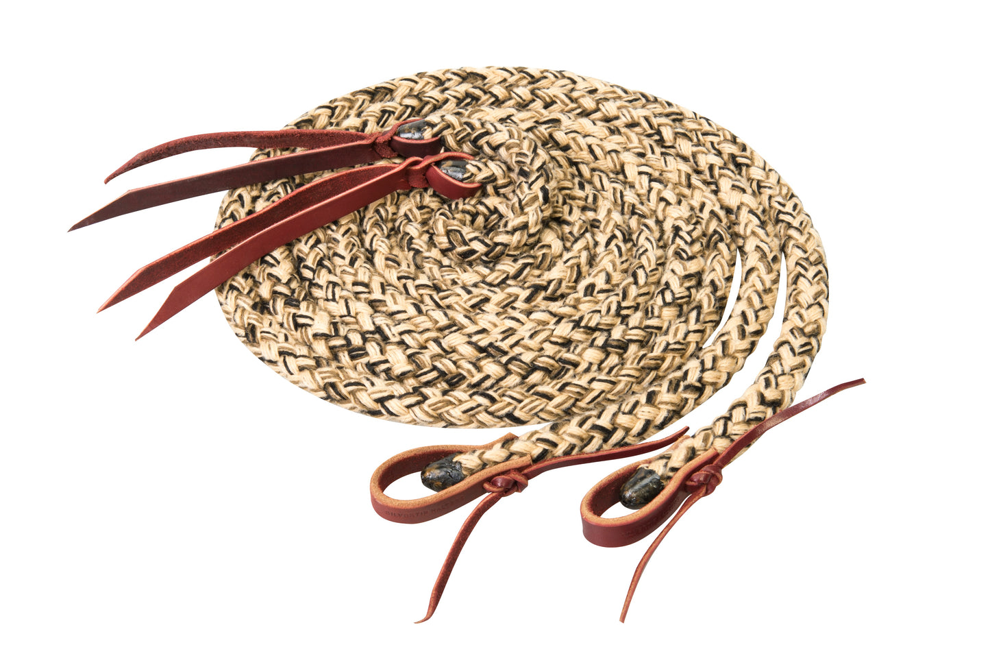 Silvertip Hollow Braid Split Reins, 5/8" x 8'