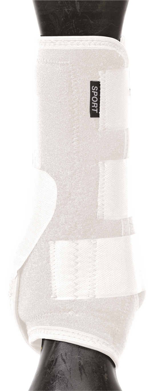 Synergy® Sport Athletic Boots, Front, White