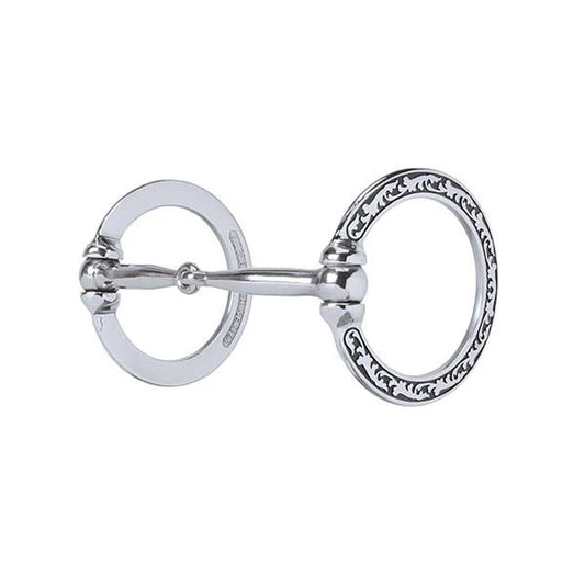 Floral Engraving 5" Snaffle