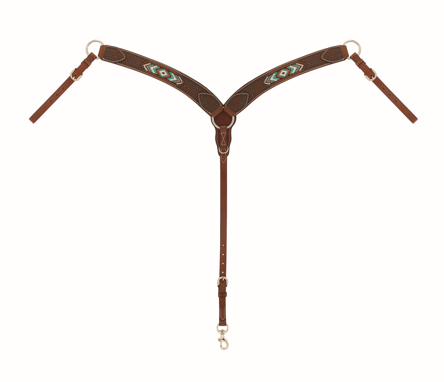 Beaded Contoured Breast Collar