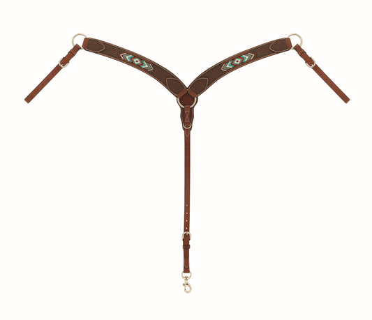 Beaded Contoured Breast Collar