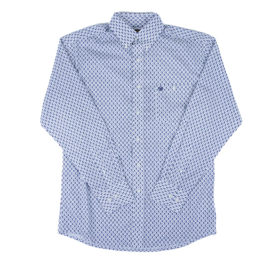 Mens Classic Fit Western Shirt
