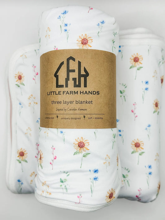 Farmers Daughter Toddler Blanket