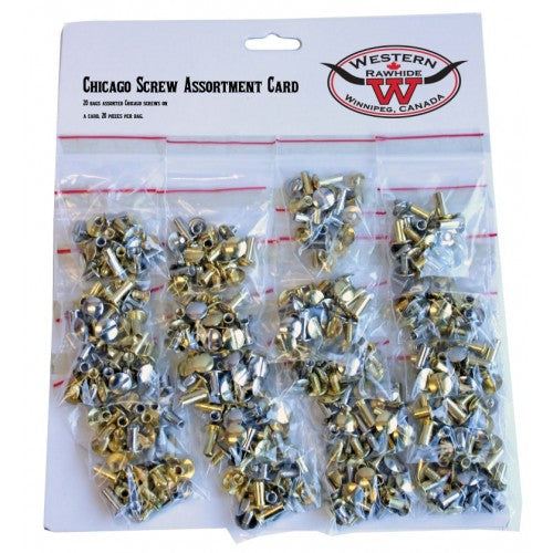 Chicago Screws - 20pkg