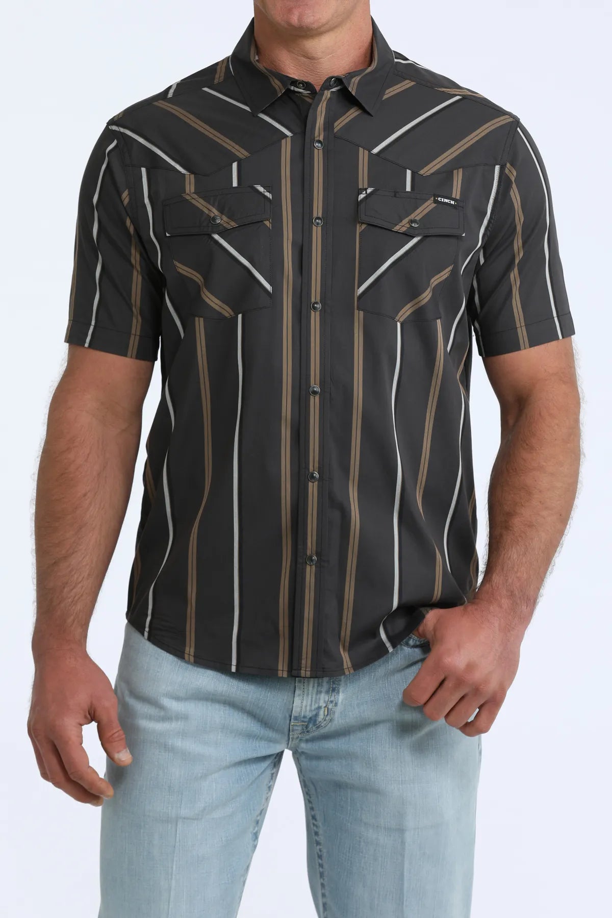 Mens Shortsleeve Western