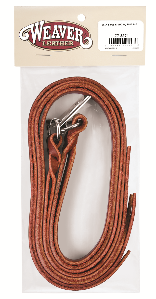 Saddle Strings with Clips and Dees