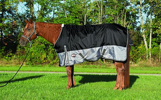 Premium Turnout Rainsheet with Fleece Lining, 600-denier