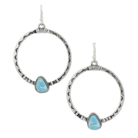Attitude Turquoise Earrings