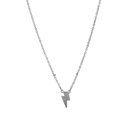 Turquoise Storm Lightning Bolt Necklace