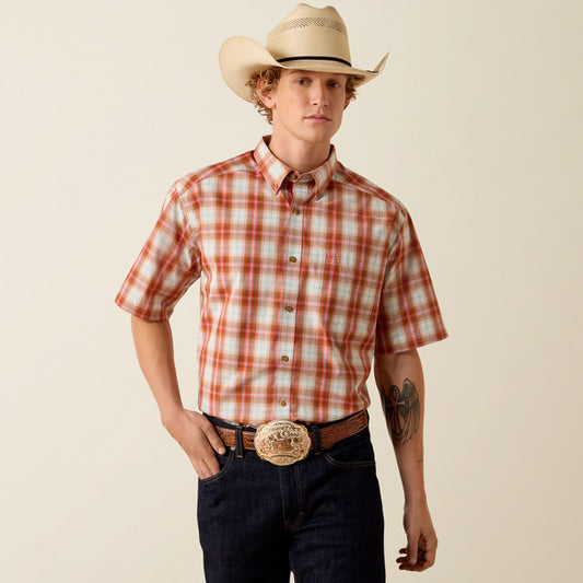 Mens Classic Fit Shortsleeve Western