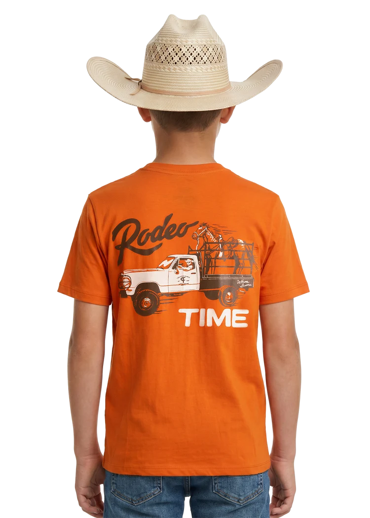 Boys' Dale Brisby Rodeo Time Truck Graphic Tee
