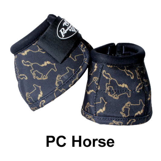 Horse Print Bell Boots