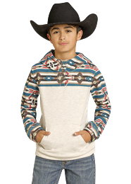 Boys Aztec hoodie