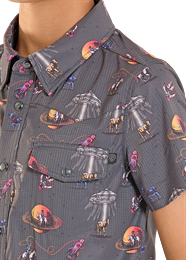 Boys Short Sleeve Western