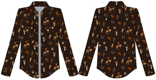 Girls Western Shirt
