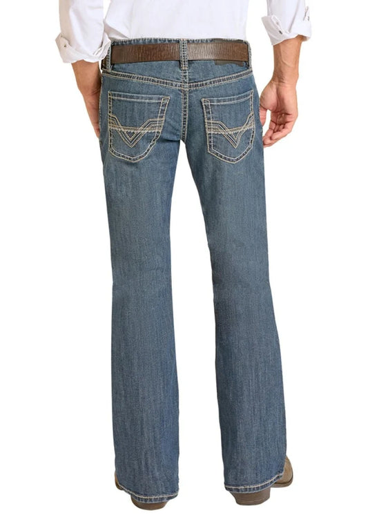 Mens Pistol Bootcut Jeans