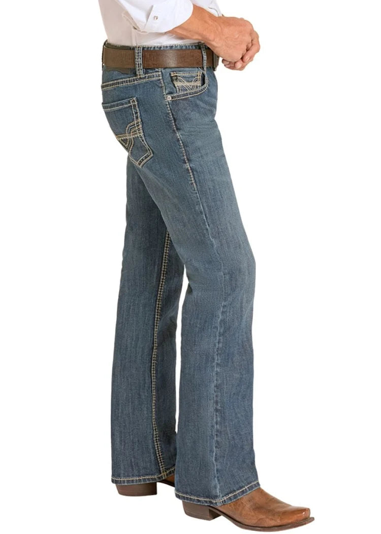 Mens Pistol Bootcut Jeans
