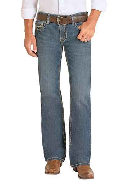 Mens Pistol Bootcut Jeans