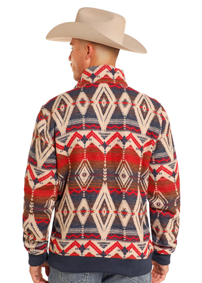 Men's Aztec Jaquard Pullover