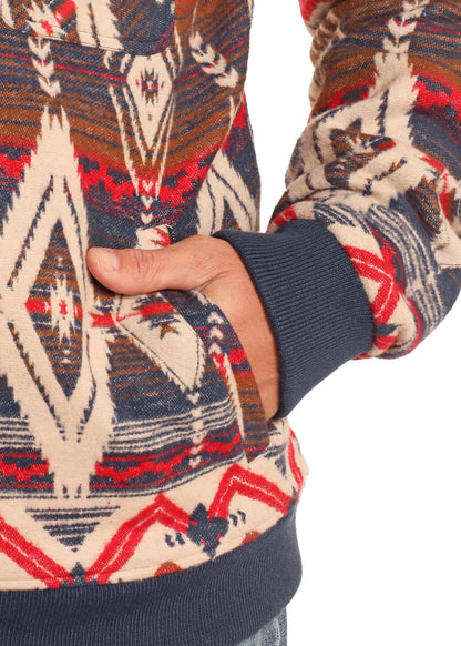 Men's Aztec Jaquard Pullover