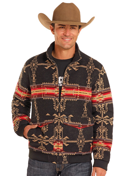 Men's Aztec Bomber Jacket