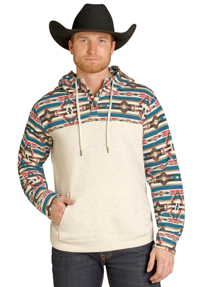 Mens Aztec Hoodie