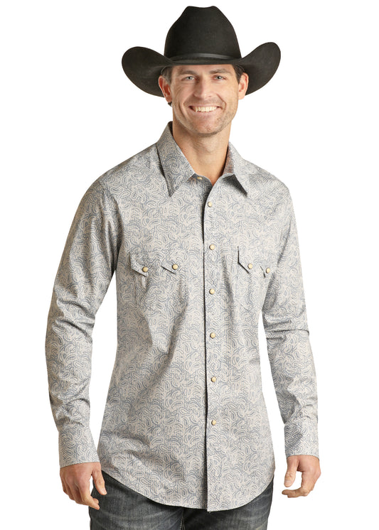 Men's Snap Western Shirt