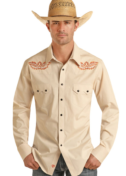 Men's Longsleeve Western Shirt