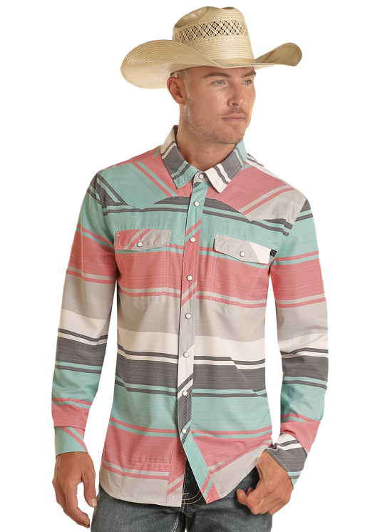 Men's Longsleeve Western Shirt