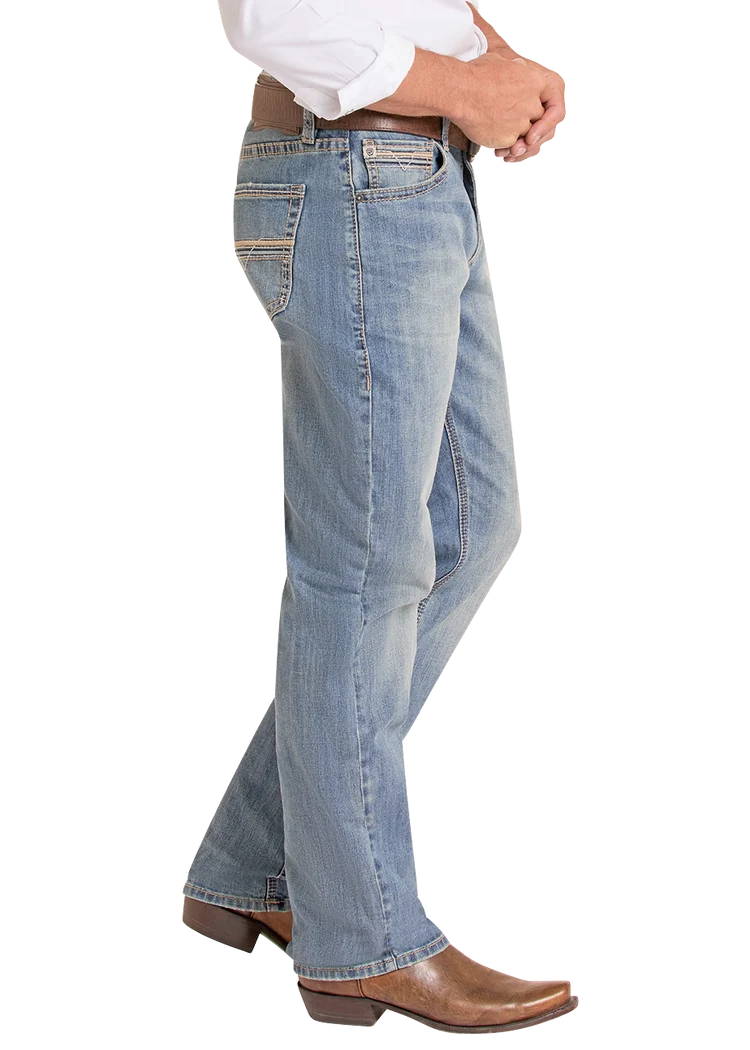 Mens Double Barrel Jeans
