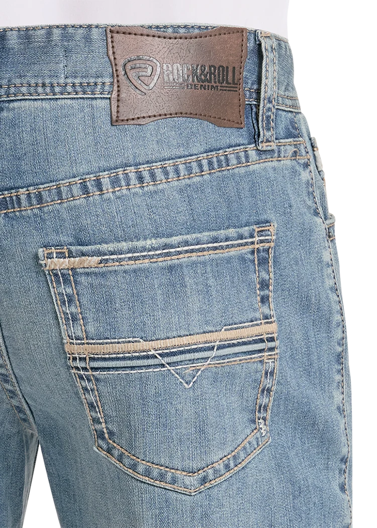 Mens Double Barrel Jeans