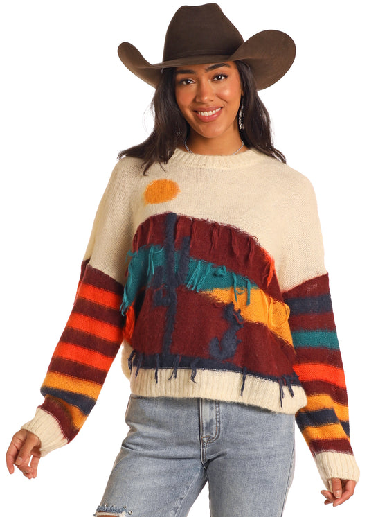 Ladies Desert Sweater