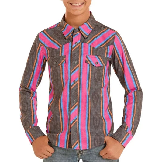 Boys Western Shirt