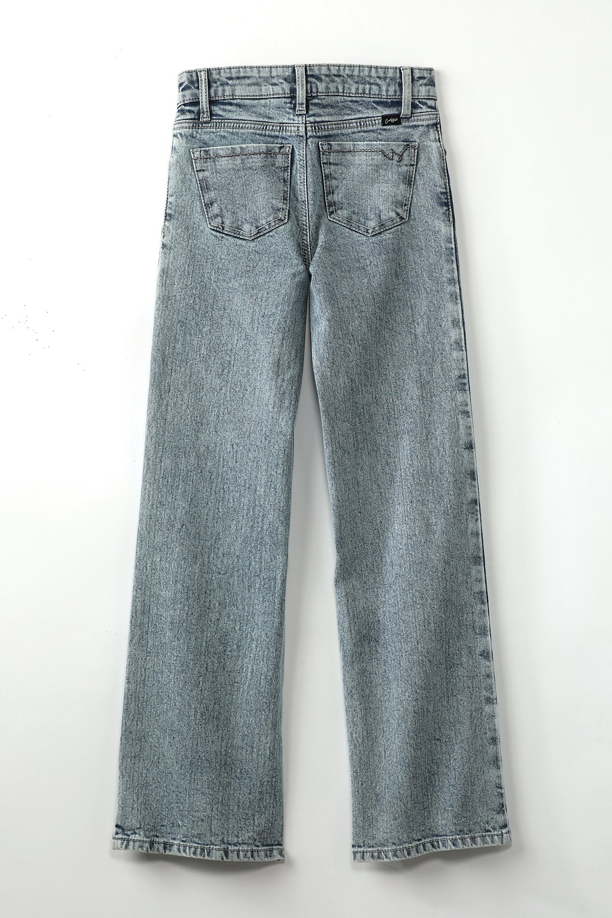 Girls Wide Leg Jeans