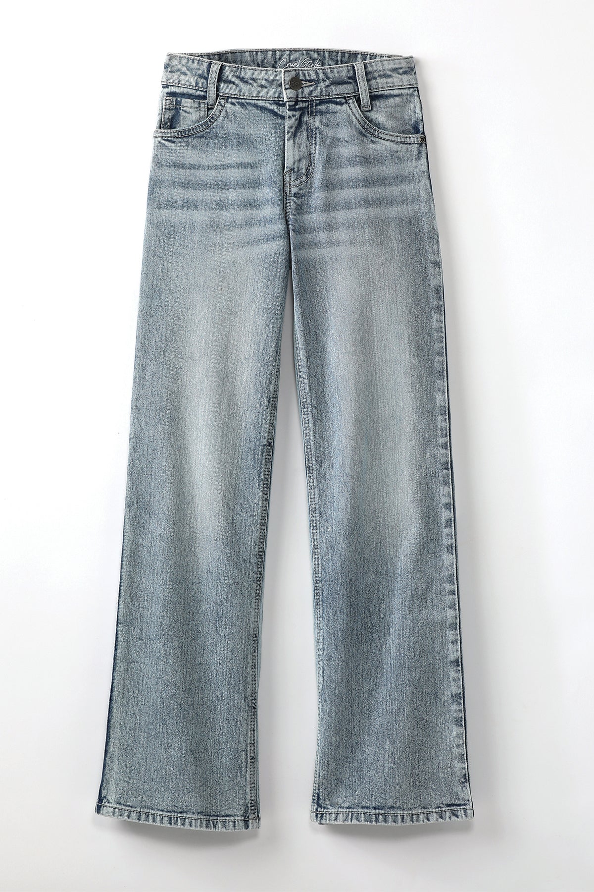 Girls Wide Leg Jeans