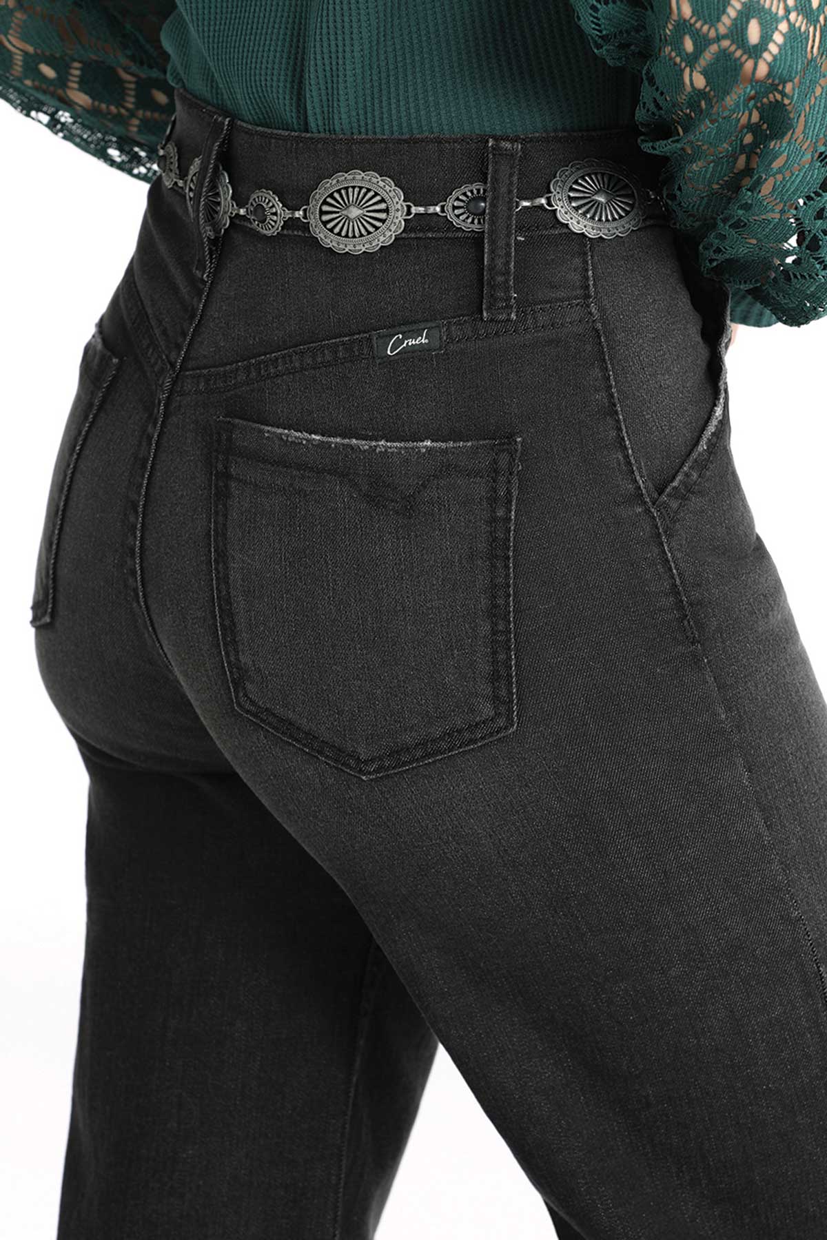 Cruel Girl Wide Leg Jeans - Skylar