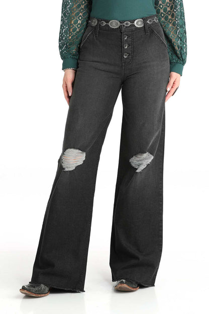 Cruel Girl Wide Leg Jeans - Skylar