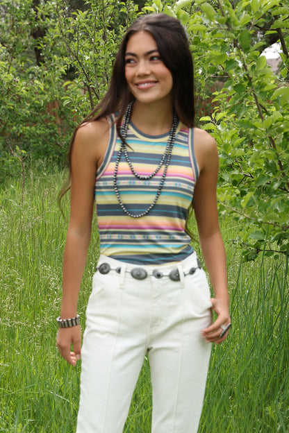 Ladies Rib Knit Tank