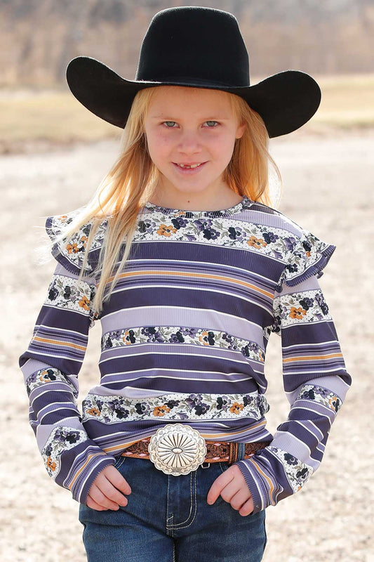 CG Girls Ruffle Longsleeve