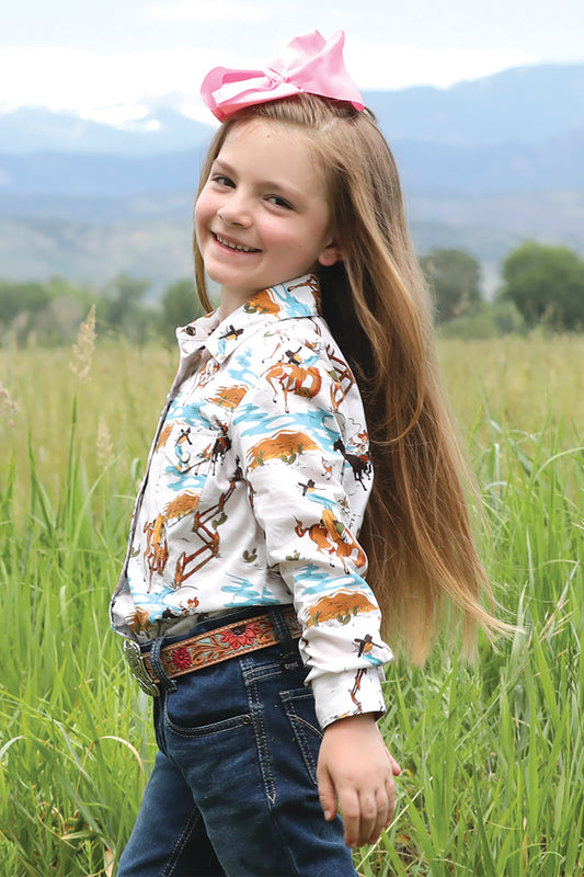 Girls Western Shirt