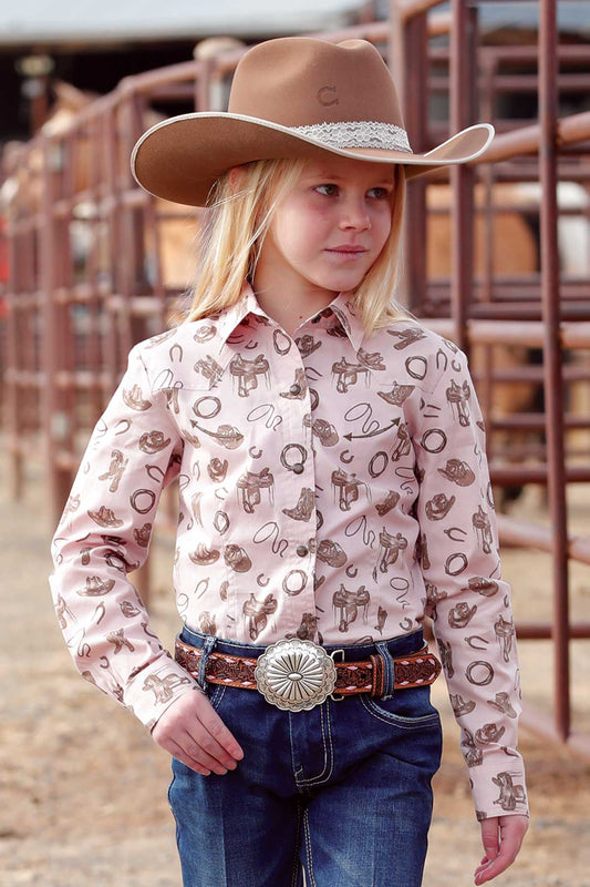 Girls Western Shirt