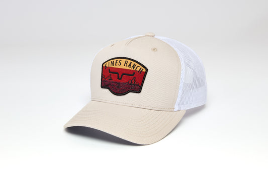 Kimes Ball Cap - Crimson