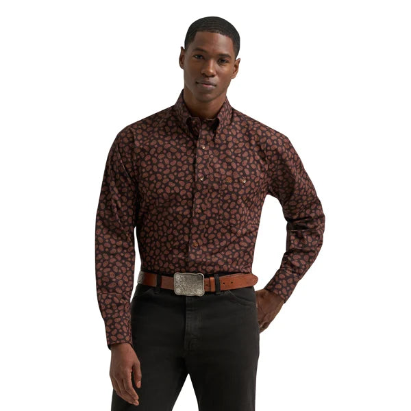 Mens Classic Fit Western Shirt
