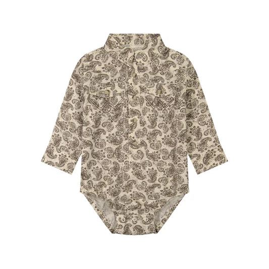Baby Boy Western Onesie
