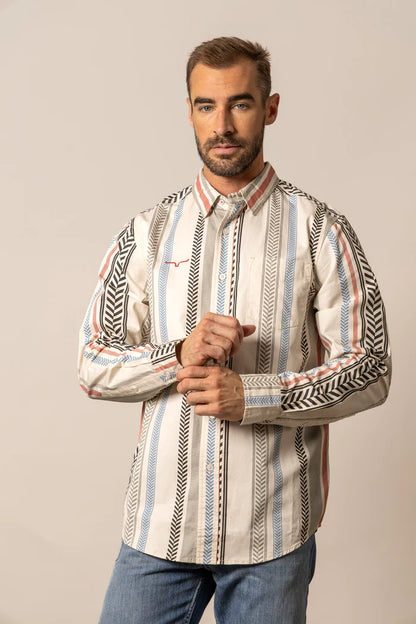 Men's Double Tap Stripe Western