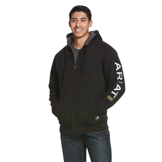 Men Zip Hoodie Rebar