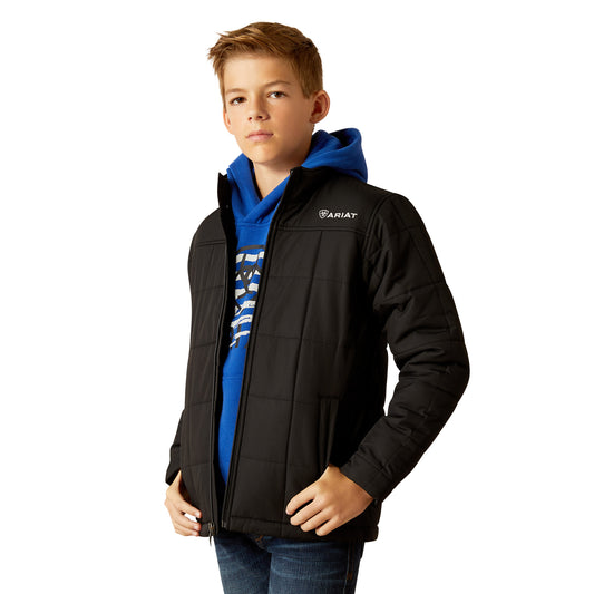 Boys Crius Insulated Jacket - Black