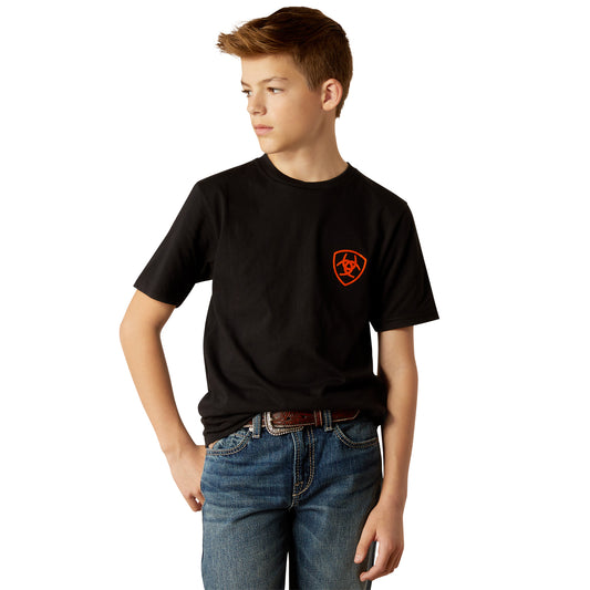 Boys Short Sleeve T-Shirt - Black